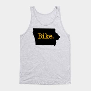 Iowa Bike IA Iowa Hawkeye Colors Tank Top